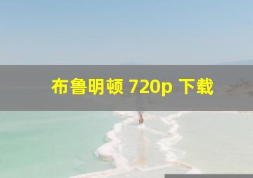 布鲁明顿 720p 下载